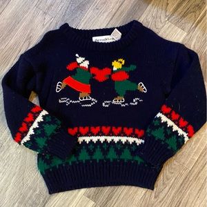 Vintage 90s The Eagles Eye Holiday Sweater